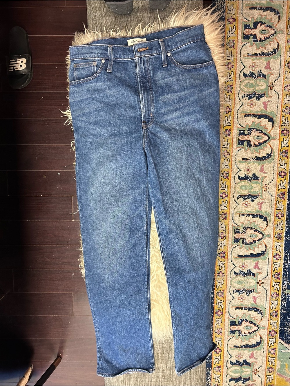 Madewell “Perfect Vintage” straight leg jeans 31T